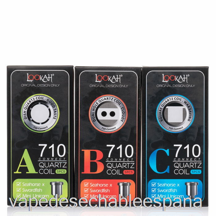Vape Desechable España Lookah 710 Connect Bobinas De Cuarzo Versión D
